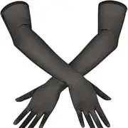 [Generic] Women Tulle Super Long Gloves Opera Evening Dance Gloves