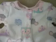 CARTER'S BABY SLEEP AND PLAY SNAP FRONT (BABY ANIMAL) ONE PIECE SZ 6M (NWT)