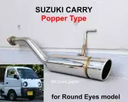 Popper Type Muffler SUZUKI CARRY DC51T/DC51B/DD51T/DD51B F6A - Round Eyes model