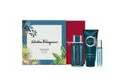 Salvatore Ferragamo Ferragamo Intense Leather Pour Homme 3pc Set 100ml EDP (M)