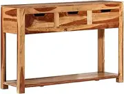 Console Table 110x35x75 cm Solid Wood Acacia Home Accent