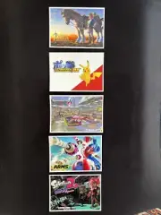 Official Nintendo Switch Postcards x5 Breath Of Wild Mario Kart Arms Splatoon