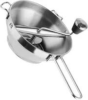 UTHCLO Ergonomic Manual Food Mill Food Processor Stainless Steel Blender Fine to Coarse Grinding Dishwasher Safe