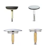 Sink Drains Plug Detachable Bathtub Plug Adjustable Manual Lift Drain Plug