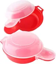 2PCS Easy Eggwich Microwave Egg Cooker Poacher Saves Time Eggs Made Easy Cooking