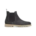 [Kiton] Kiton-Dark Brown Suede Calf Leather Boots-Uomo 42 IT