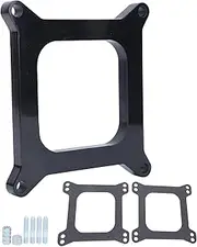 1/2in Open Center Style Phenolic Carburetor Spacer - Replacement for Holley 4150/4160 Square Bore Carb - Carburetor Spacer for Holley, Phenolic Spacer for Holley 4150/4160