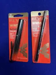 Revlon Wonder Woman Vinyl Eyeliner Midnight Mystery & So Fierce Mascara Noir Set