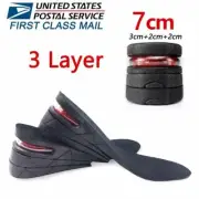 Concealed Footbed Enhancers Invisible Height Increase Silicone Insoles Pads
