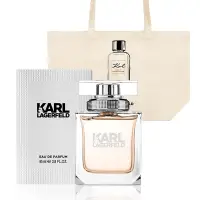 在飛比找Yahoo奇摩購物中心優惠-KARL LAGERFELD卡爾同名時尚女性淡香精85ml(