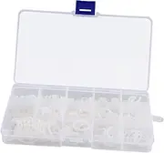 260Pcs Gasket Assortment Kit for Sealing Leakage Washer Accessories Fits for Automotive Plumbing and Projects
