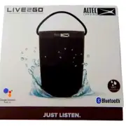 Altec Lansing Live 2 Go WiFi / Bluetooth Google Assistant Speaker sealed New