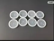 Tupperware Replacement Seals for Smidgets And Midget Containers Sheer Set Of 8