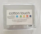 Cotton Touch Sheet Set Light Gray Twin Size 100% Polyester Wrinkle Free