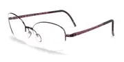 Silhouette Illusion Nylor 4561/75 4040 Women’s Glasses Purple Size 51 - Private Health Rebate - Blue Light Block Available