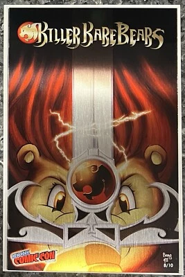 Killer Kare Bears Comic Thundercats Homage NYCC # 8/10 METAL COVER