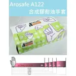 【K.J總務部】卡好A122【紫色合成耐油手套】NBR無粉手套 丁晴手套 AROSAFE 檢驗手套 #現貨#