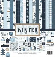 Echo Park Collection Kit 12"X12"-Winter, Multicolor