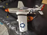 P-51 MUSTANG DESK TOP MODEL / “CHUCK YEAGER” Signature / Glamorous Glenn III