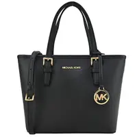 在飛比找PChome24h購物優惠-MICHAEL KORS MK 防刮兩用托特包-黑