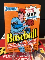 (5) 1990 Donruss Baseball Wax Packs Unopened MLB 16 Cards & 3 Puzzle SEALED