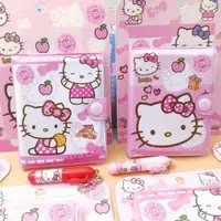 在飛比找ETMall東森購物網優惠-HelloKitty手賬本套裝筆記本子日系卡通可愛超萌少女心