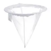 40 Mesh 7.9"x7.9" Paint Filter Bag Cone Shape Nylon Strainer for Filtering Paint