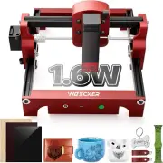 Mini Laser Engraving Machine, S1 1.6W Portable Laser Engraver No Need