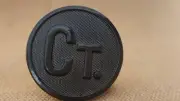 WWI Connecticut Collar Disk