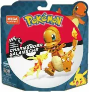 MEGA CONSTRUX POKEMON CHARMANDER 180 PIECES BRAND NEW IN BOX 7+ GKY96
