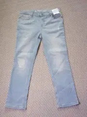 Kid's Ultimate Stretch Tapered Jeans - Cat & Jack Light Wash Size 14 NWT