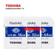 Toshiba 16GB 32GB 64GB Flashair W-04 Wi-Fi SD SDHC SDXC Wireless Card U3 AU