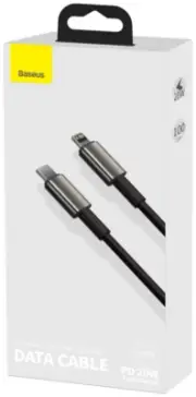 Baseus Tungsten Gold Fast Charging Data Cable Type-C to Lightning PD 20W 1M