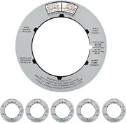 JYCJCF SPX0710G Label Plate Sticker Compatible with Hayward Multiport and Sand Filter Valves Fits SPX0710 Series multiport Valve Also fits pro and vl Series Sand Filter valves (5 Pack)