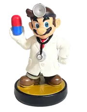 Super Smash Bros Collection N0.42 Dr Mario Nintendo Amiibo Loose (Preowned)