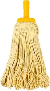 Cleanlink 12040 Mop Heads Coloured 400gm, Yellow