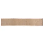 Mikasa Frayed Jute Lightweight Dining Table Runner, Natural, 230 x 33cm