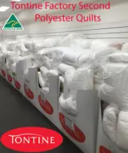 Tontine FACTORY SECOND Australian Made Polyester Doona| Duvet| Quilt