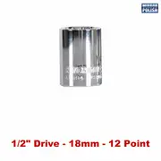 Kincrome K2870 - Socket 1/2" Drive 18mm Mirror Polish