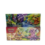 Pokemon Prismatic Evolutions Mini Tin Display of 8 FACTORY SEALED