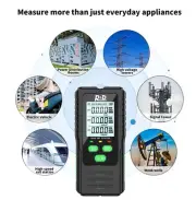 3in1 Portable EMF Detector Electric Magnetic RF Field Radiation Meter