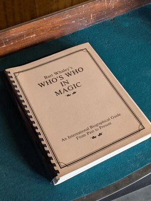 Who's Who in Magic by Bart Whaley