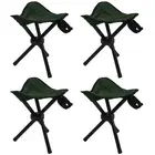 4X Folding Tripod Stool Outdoor Portable Camping Fishing Chair M6X52264