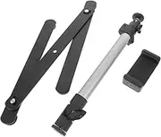 Veemoon Height Adjustable Phone Holder Multi-Angle Adjustable Stand for Mobile Devices Design for Desk Use for Photography and Streaming
