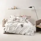 Linen House Lennox Neutral Duvet Doona Quilt Cover Set Super King Size