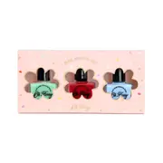 3pc Oh Flossy Adventure Plant Based Nail Polish Enamel/Glaze Gift Box Set 3y+
