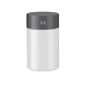 260ML Air Humidifier Ultrasonic Mini Aromatherapy Diffuser Portable Sprayer USB Essential Oil Atomizer LED Lamp for Home Car - Grey