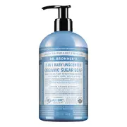 Dr. Bronner's Organic Sugar Soap 4-in-1 Baby Unscented 355 ml