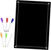 KALLORY 1 Weekly Planner Board Erasable Fridge Memo Calendar for Organizing Your Schedule Weekly for Refrigerator Includes Whiteboard Markers