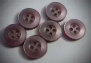 1/2" 4-Hole Grape Dress Shirt Buttons